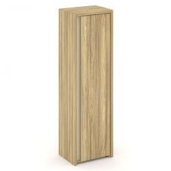 Шкаф высокий узкий правый (высокий фасад ЛДСП) Corner COR.SU-1.9(R) Гикори Песочный