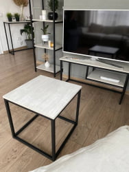 Стол квадратный Тип 1  450*450*450мм Молокай