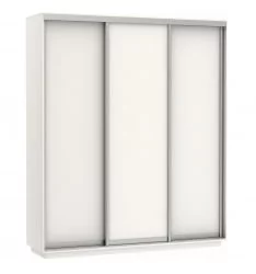Шкаф-купе трехдверный Экспресс Трио Элемент 1800х2200h Белый снег