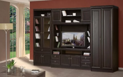 Шкаф для одежды Инна 609  Денвер темный