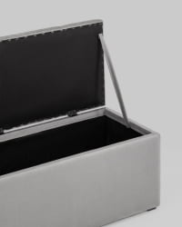 Банкетка Нильсон 2 велюр Серый