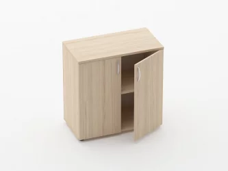 Шкаф низкий закрытый Glassy 6.08.131 Бук светлый