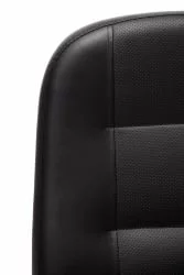 Кресло руководителя Devon (черный перфорированный)