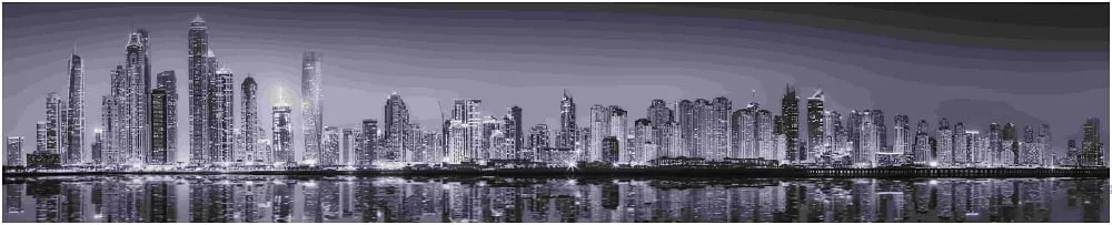 Глянцевый фартук (КОМПОЗИТ) KM 144