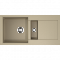 Мойка Omoikiri Sakaime 86-2-Сh Tetogranit/Шампань