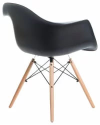 Дизайнерский стул DOBRIN DAW Черный