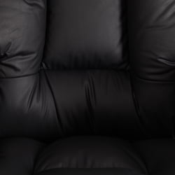 Кресло руководителя BROOKLYN кожзам, черный