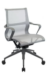 Премиум кресло Everprof Chicago Grey Сетка Серый