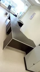 Рабочая станция правая SWF27416201 Темный дуб