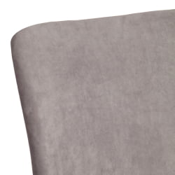 Стул обеденный Ла Роуссе (2 шт. в упаковке) Ла Роуссе (2 шт. в упаковке) НЕВ, велюр, серый/черный, 29, 45х55х93 см / La Rousse La Rousse NEW,