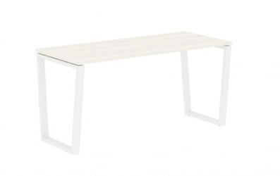 Стол письменный EDIS EVST 1567 Ясень Траун Белый