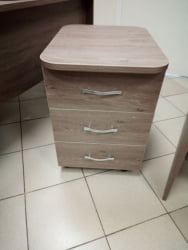 Тумба подкатная Glassy 3.14.10 Дуб Верцаска