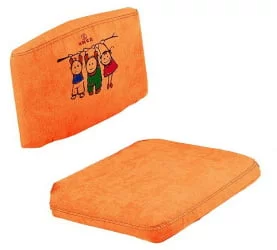 Чехол для стула Замша Оранжевая