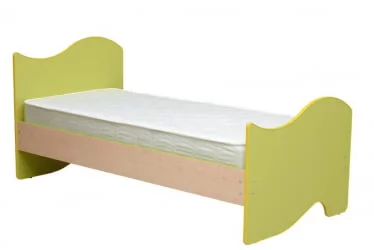 Кровать детская Юниор-11.1 900*2000 Дуб молочный/Лайм