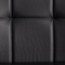 Полубарный стул Medeo/Медео экокожа , черный, 42х56х102 см