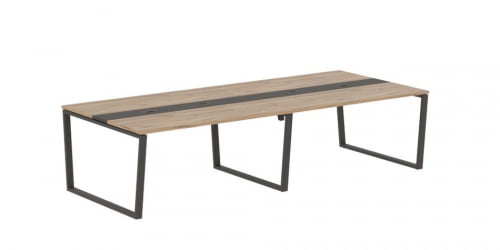 Стол переговорный ЕДИС ЕВCТ 3114 Дуб Денвер светлый Мокко Мокко / EDIS EVCT