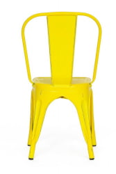 Стул LOFT CHAIR (mod. 012) металл, 45*35*85см, желтый/yellow vintage