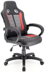 Кресло геймерское Everprof Forsage TM Экокожа Черный Красный Серый