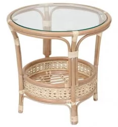 Стол круглый Пеланги Pelangi 02/15-2 натуральный