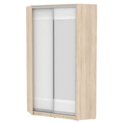 Шкаф-купе Белла(H10)2200х1153х1153(ДСС-Белый-D9D10)