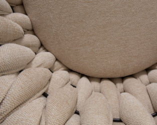 Стул барный DOBRIN LEON (бежевая ткань (LAR 275-1)) 2 шт