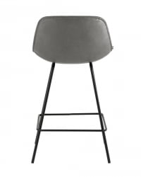 Стул полубарный Деймон (ПБ) экокожа Серый