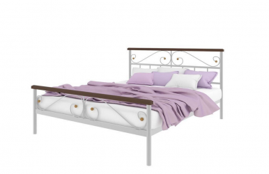 Кровать Эсмеральда plus 1400х1900 Белая