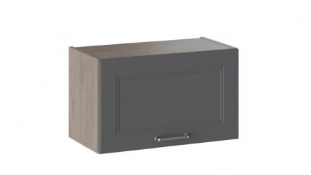 Шкаф навесной Одри В_36-60_1ДО Дуб Сонома трюфель/Серый шелк