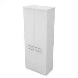 Шкаф высокий GLOSS LINE 9НШ.005.5 Белый Премиум