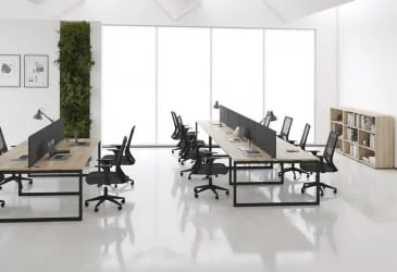 Конференц-стол XTEN-Q XQCT 2714 Бук Тиара Антрацит