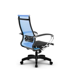 Офисное кресло МЕТТА Комплект 9, Основание 17831 Васильковый/Черный