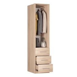 Шкаф распашный R-198х45х60-4-M(ДСС)