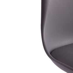 Стул барный TULIP BAR (mod. C1014H) пластик/дерево, 57 х 48 х 104 см, серый 024 /натуральный