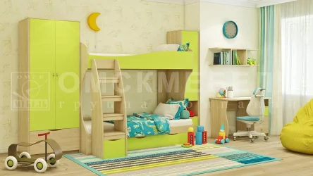 Детская Пионер №1 Дуб сонома-лайм