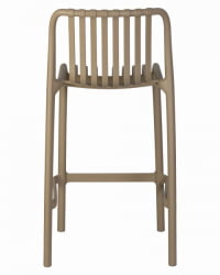 Стул полубарный ДОБРИН CХЛОЕ (бежевый) 4 шт / DOBRIN CHLOE