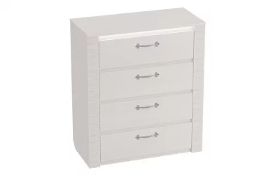 Комод Элана 850 Бодега Белая/Сандал матовый Белый