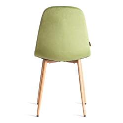 Стул БРЕЕЗЕ (мод. ДЖСC-58) Велюр/металл , 44 х 53 х 86 см, Греен (зеленый) ХЛР54 / натуральный / BREEZE (mod. JSC-58) Green HLR54