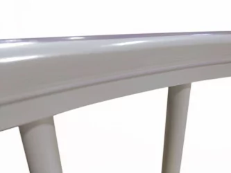 Детская кровать-манеж Merry Happy Mini матовая Белая (3 в 1)