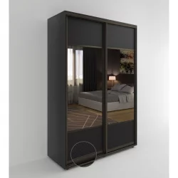 Шкаф-купе 2-х дверный Акцент-Дуэт КВ 1000х600 Венге