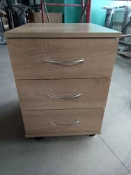 Тумба мобильная SC-3M (Дуб сонома светлый)