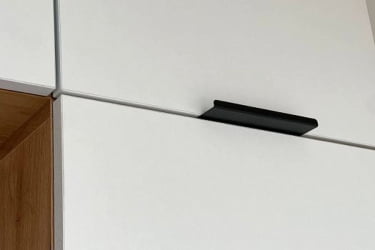 Антресоль двухдверная Бери MPR-025 Дуб крафт золотой/белое дерево