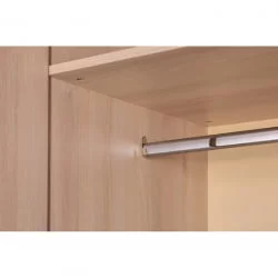 Шкаф двухстворчатый Сканди (ДС) Жемчужно-белый