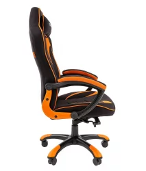 Кресло геймерское CHAIRMAN GAME 28 Оранжевый-черный