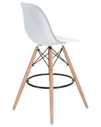 Барный стул DOBRIN DSW BAR Белый W-02
