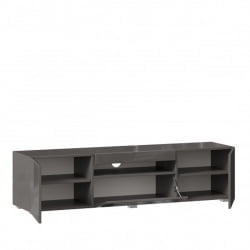 ТВ тумба Бруклин ЛД 685.010.000 М Оникс Серый глянец