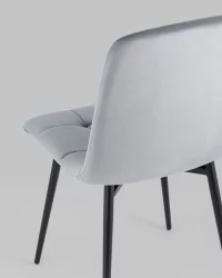 Стул Одди велюр Серый