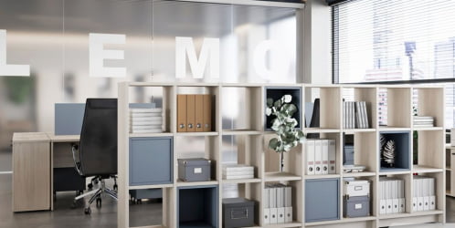 Стеллаж открытый LEMO L-70 Сосна Скандинавия