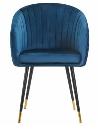 Стул обеденный DOBRIN MARY Синий велюр 1922-20