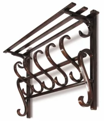 Вешалка настенная В 7Н Тёмно-коричневый