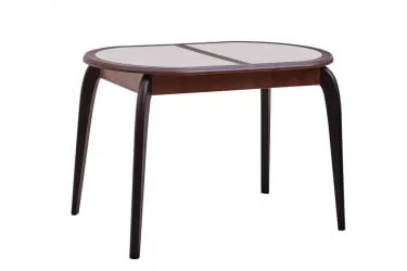 Опора деревянная ZD 05 плавный изгиб венге